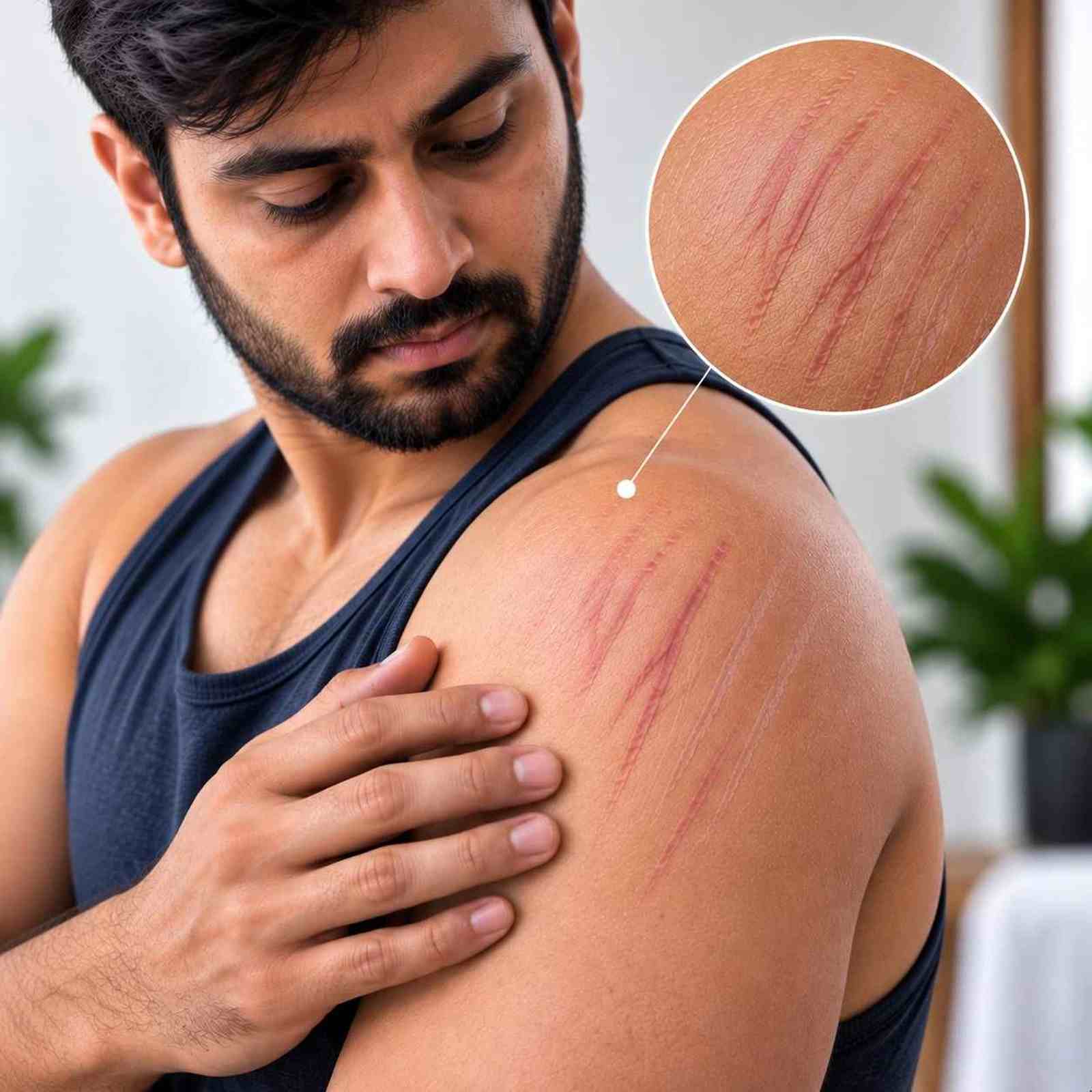 Recovery after stretch mark removal treatment